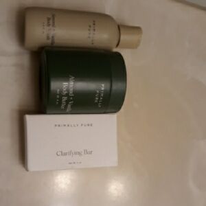 Almond Vanilla Body Wash, Body Butter, Soap